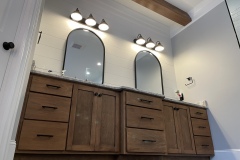 Double Vanity Mirrors with Lights