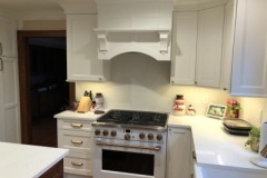 Kitchen Vent Hood and Stove